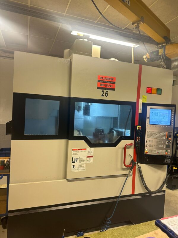 Quaser Mf 500U 12 C  5 AX CNC frese maskin - Bilde 3